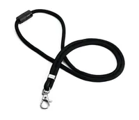 DURABLE Textilband rPET mit Karabiner 10 Stück, Schwarz - Detailfarbe: Schwarz - Funktionen Ausweishalter: Textilband