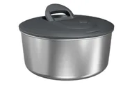 Zyliss Salatschleuder Easy Spin L Grau - Material: Edelstahl - Detailfarbe: Grau - Spülmaschinenfest: Nein - Durchmesser: 27 cm - Systemart: Drehsystem