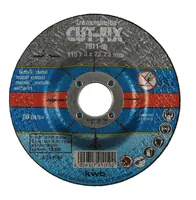 kwb Trennscheibe CUT-FIX, Metall Ø 115 x 3.0 mm - Zubehörtyp: Trennscheibe - Durchmesser: 115 mm - Für Material: Metall - Set: Nein