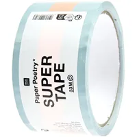 Rico Design Klebeband Paper Poetry 0.5 mm x 33 m, Hellblau/Neonorange - Breite: 0.5 mm - Länge: 33 m - Verpackungseinheit: 1 Stück - Detailfarbe: Hellblau - Neonorange - Klebehaftung: Klebend - Art: Klebeband