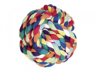 Nobby Hunde-Spielzeug Knotenseil-Ball, Mehrfarbig - Produkttyp: Apportieren - Tierart: Hund