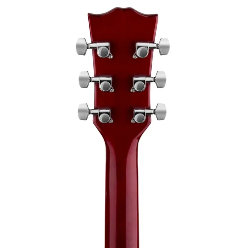 MAX E-Gitarre GigKit LP Style Rot - Gitarrenkoffer / Gigbag: Gigbag - Hals: Linde - Tonabnehmerbestückung: HH - Gitarrensteg: Fix Hardtail - Leistung AMP: 0 W - Set: Ja