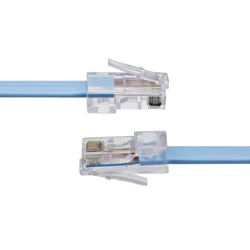 CISCO CONSOLE ROLLOVER CABLE .