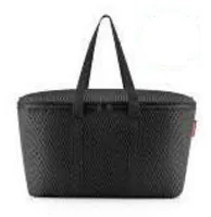Reisenthel Kühltasche 20 l Mesh Black - Breite: 24.5 cm - Verstellbarer Schulterriemen: Nein - Höhe: 25 cm - Länge: 44.5 cm - Volumen: 20 l - Farbe: Schwarz