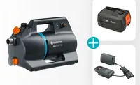 GARDENA Akku-Gartenpumpe 3000 Silent 18 V P4A - Betriebsart: Akkubetrieb - Produktart: Wasserpumpe - Pumpentyp: Gartenpumpe