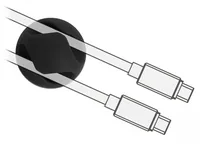 Delock Kabelhalter 20mm, für 2 Kabel, selbstklebend 10 Stück - Ausstattung Kabelmanagement: Selbstklebend - Produkttyp: Kabel-Clip - Verpackungseinheit: 10 Stück - Material: TPR - Detailfarbe: Schwarz
