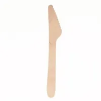 Papstar Einweg-Messer Pure 25 Stück Braun - Produkttyp: Einweg-Messer - Materialtyp: Holz - Material: Holz - Detailfarbe: Braun - Länge: 16.5 cm