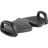 InLine foot rest, ergonomic, black