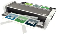 Leitz Bürogeräte Laminiergerät iLAM Touch 2 Turbo A3, 250 mic - Aufheizzeit: 1 min - Laminierverfahren: Heisslamination - Ausstattung: Rücklauffunktion - Von aussen beheizte Rollen - Maximale Folienstärke: 250 µm - Medienformat: A3 - Set: Nein