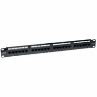 INTELLINET Patchpanel 1HE 24-Port Cat6 UTP sw