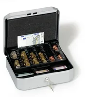 DURABLE Geldkassette Euroboxx S Stahlblech silbergrau