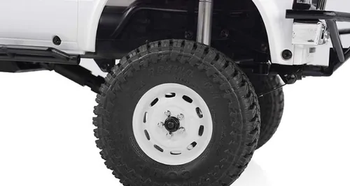 RC4WD Muttern mit Flansch, Low Profile, M4, Schwarz, 5 Stück - Mutterart: Sechskantmutter - Gewindetyp: M4 - Produkttyp: Muttern