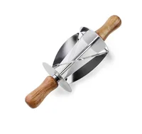 Ibili Croissant Schneider Mini Silber - Anwendungszweck: Gipfeli  - Detailfarbe: Silber - Anzahl Teile: 1 Teile - Spülmaschinenfest: Nein - Set: Nein - Verarbeitungsart: Grob