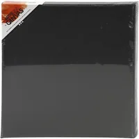 Creativ Company Keilrahmen Schwarz 30 x 30 x 1.6 cm - Format: 30 x 30 x 1.6 cm - Material: Baumwolle