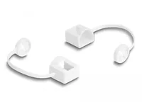 Delock Blindstecker/Staubschutz RJ45, mit Befestigungsclip 50 Stück - Zubehörtyp: Staubschutz - Detailfarbe: Weiss - Schwarz - Rot - Verpackungseinheit: 50 Stück