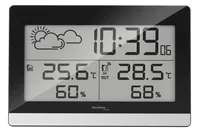 Technoline WS 9255 digital weather station Black, Silver