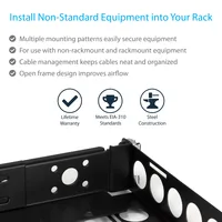 UNIVERSAL SERVER RACK RAILS .