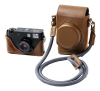 Smallrig Leather Case Kit für X half Braun - Tragemöglichkeit: Handgriff - Detailfarbe: Braun - Zusatzfächer: Nein - Bauform Kamera: Kompakt - Kamerataschenart: Kamerahülle
