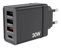 Verbatim 49700 Ladegerät für Mobilgeräte Universal Schwarz AC Schnellladung Drinnen