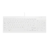 Cherry AKTIVE KEY Hygiene Compact Ultraflat Keyboard with Nu