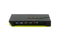 LevelOne KVM-Switch 4 PC VGA+USB+Audio