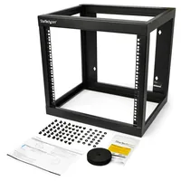 9U WALL-MOUNT RACK - OPEN .