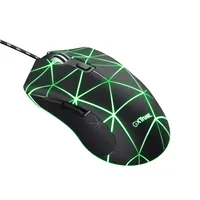 Trust Gaming-Maus GXT 133 Locx - Maus Features: Geflechtkabel - Umschaltbare DPI-Auflösung - Daumentaste - Beleuchtung - Scrollrad - Bedienungsseite: Universal - Detailfarbe: Schwarz - Gewicht: 86 g - 133 g - Verbindungsart: Verkabelt - Schnittstelle: USB