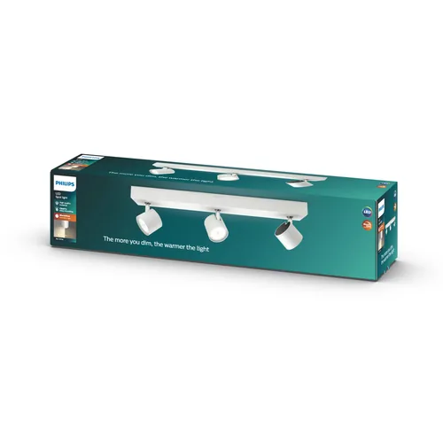 Philips WarmGlow LED 5624331P0 Spot d'éclairage de surface Ampoule(s) non remplaçable(s) 13,5 W F