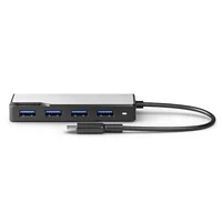Alogic Fusion Swift USB-C 4-Port Hub Space Gray