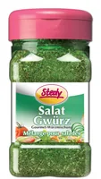 Stedy SalatGwürz 200 g - Produkttyp: Gewürzmischungen - Ernährungsweise: Vegan - Laktosefrei - Glutenfrei - Produktionsland: Europa - Zertifikate: Keine Zertifizierung - Packungsgrösse: 200 g - Fairtrade: Nein