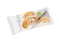 Schnitzer Gebäck Bio Muffin Vanille glutenfrei 140 g - Produkttyp: Kuchen - Nährwertangabe pro: 100 g - Energiegehalt (in kj): 1679 KJ - Energiegehalt (in kcal): 401 Kcal - Fett: 19 g - Gesättigte Fettsäuren: 11 g