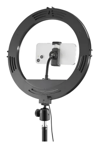 Hama SpotLight Steady 120 III LED-Ringleuchte f. Smartphone