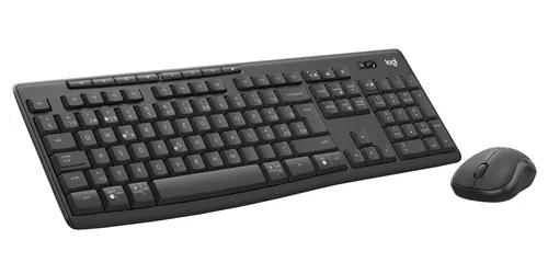 Logitech MK370 for Business - Maus Features: Logi Bolt-Empfänger - Silent-Tasten - Scrollrad - Tastatur Typ: Standard - Tastaturlayout: QWERTZ (CH) - Tastatur Features: Logi Bolt-Empfänger - Medientasten - Ziffernblock - Einstellbarer Neigungswinkel - Key