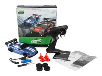 Amewi Drift Racing Car 4WD 1:24 RTR blau mit Unterbodenbeleu