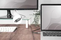DIGITUS USB 3.2 Anschlusskabel Typ C --> DP St.St. 1m schw.