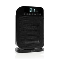 Tristar Heizlüfter KA-5074 1800 W - Detailfarbe: Schwarz - Leistungsaufnahme Betrieb: 1800 W - Thermostat: Ja - Produkttyp Heizgeräte: Keramikheizer - Ausstattung: Frostschutz - Kaltluftstufe - Kippsicherung - Schwenkfunktion - Tragegriff - Überhitzungssc