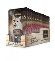 Leonardo Cat Food Nassfutter Fleisch-Menü, 85 g - Tierbedürfnis: Haut & Fell - Geschmacksrichtung: Lamm - Rind - Geflügel - Zertifikate: Keine Zertifizierung - Fleischsorte: Lamm - Rind - Huhn - Packungsgrösse: 85 g - Futtereigenschaft: Getreidefrei - Ohn