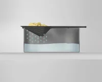 Joseph Joseph Scoop colander Black