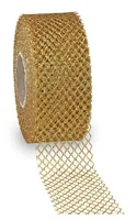 Pattberg Geschenkband Siena 4 cm x 20 m, Gold - Breite: 40 mm - Länge: 20 m - Verpackungseinheit: 1 Stück - Detailfarbe: Gold - Band-Art: Geschenkband