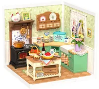 Rolife Farmhouse Kitchen 1:24 - Level: 2 - Ausführung: Zivil - Set: Ja - Massstab: 1:24 - Altersempfehlung ab: 8 Jahren
