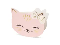 Partydeco Einladungskarte Katze 6 Stück - Motiv: Katze - Papierformat: 10 x 12.7 cm - Verpackungseinheit: 6 Stück - Inkl. Couvert: Ja - Anlass: Geburtstag
