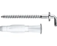 Tox-Dübel Hakendübel Pirat Lenny-L 6 x 41 mm 4 Stück - Bohrdurchmesser: 6 mm - Länge: 41 mm - Verpackungseinheit: 4 Stück - Für Material: Beton - Stein - Set: Nein