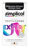 Simplicol Textilfarbe Expert Mitternacht-Schwarz, 150 g - Art: Textilfarbe - Detailfarbe: Schwarz - Set: Nein - Verpackungseinheit: 1 Stück