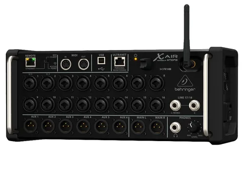 Behringer XR18 audio mixer 18 channels Black