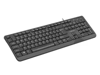 NATEC TROUT keyboard Office USB QWERTY US International Black