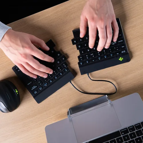 R-Go Tools RGOSBUSWLBL keyboard Office US English