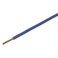 STEFFEN T-Draht 2.5 mm², 50 m Blau - Länge: 50 m - Detailfarbe: Blau - Anzahl Leiter: 1 - Kabelummantelung: PVC - Kabeltyp: T-Draht - Leiterquerschnitt: 2.5 mm²