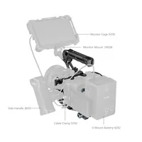 Smallrig Advanced Cage Kit mit Batterieplatte für Sony FX2 5590 - Detailfarbe: Schwarz