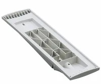 DURABLE Sichttafelsystem SHERPA WAll10 562110 grau für 10 Tafeln o/Tafeln