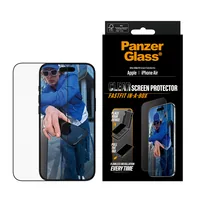 PanzerGlass iP 17 Air UWF Fastfit with Black Frame